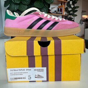 Adidas x Gucci Gazelle (Women's) Pink - Size EU 40 / US 9